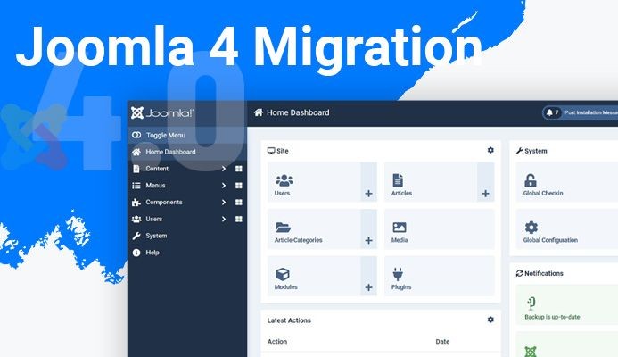 Migration de votre site de Joomla 3 à Joomla 4